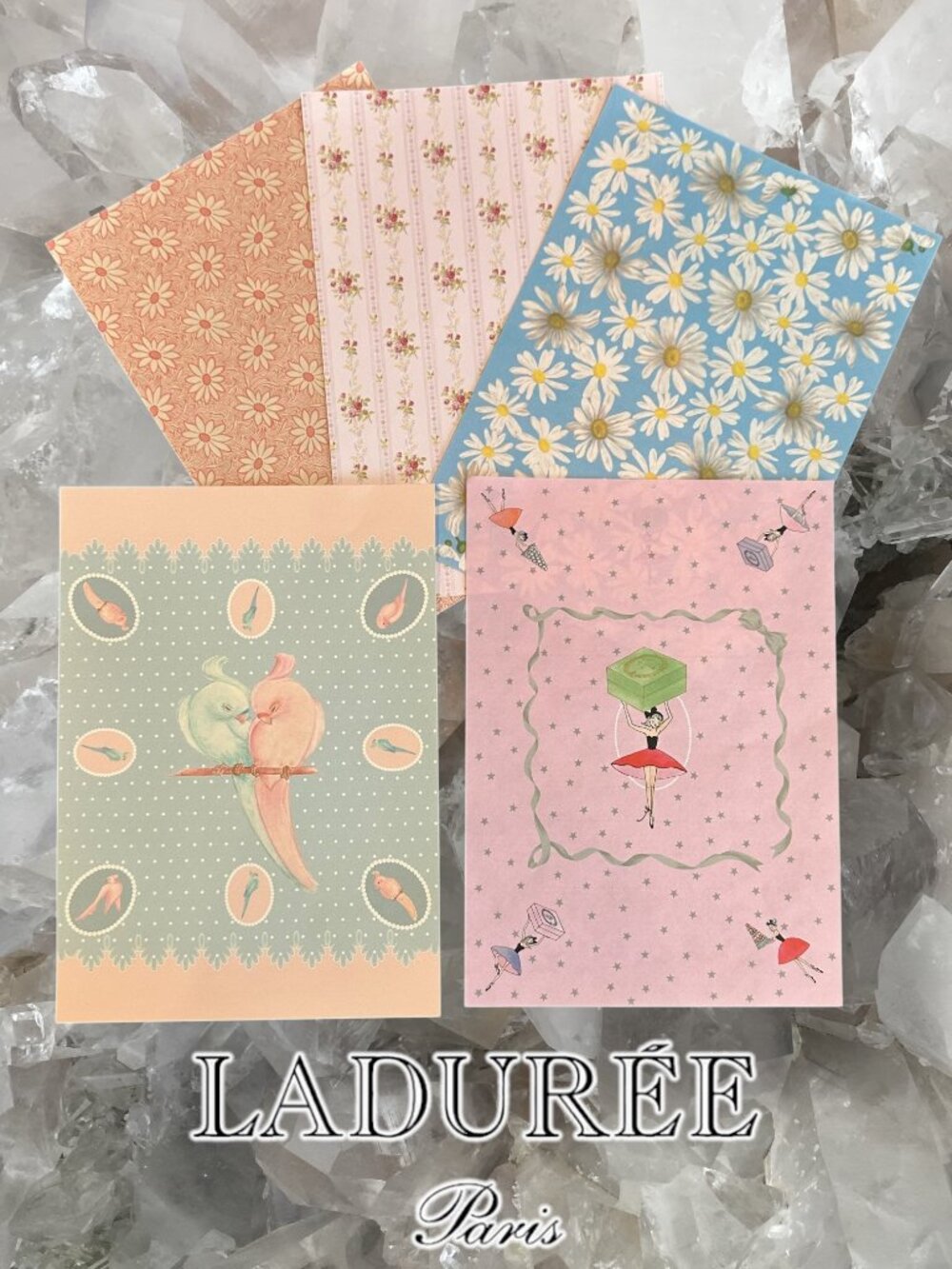 Laduree Stationary Pages Set